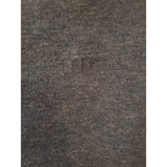 FRAME Heather Midnight Navy Long Sleeve Tee – Size Large - Picture 4 of 5